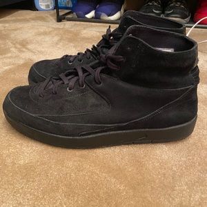 Jordan two retro deconstructed “triple black”